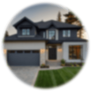 Family with New Home