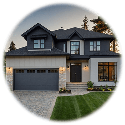 Family with New Home